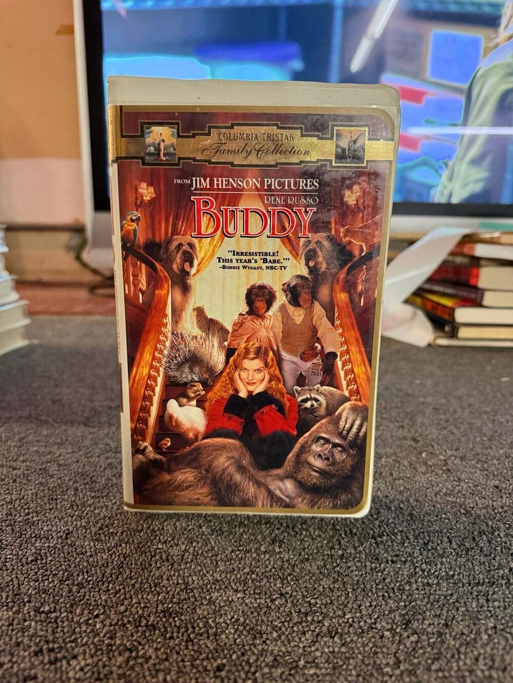 Buddy VHS 1997 Jim Henson Pictures Columbia TriStar Clamshell